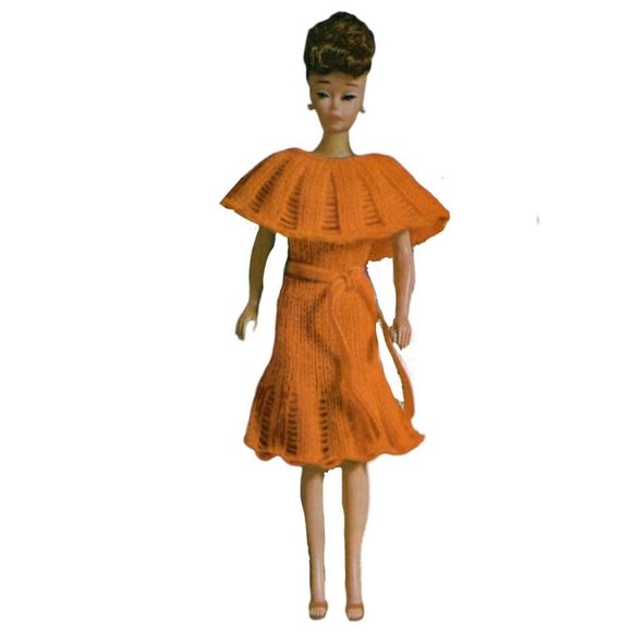 Fits Barbie Fashion Doll Clothing 1950s Clothes Easy Knitting Pattern Beginners - Picture 4 of 8